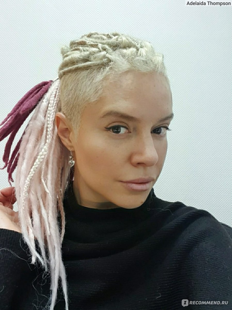 Де дреды на короткие волосы женские