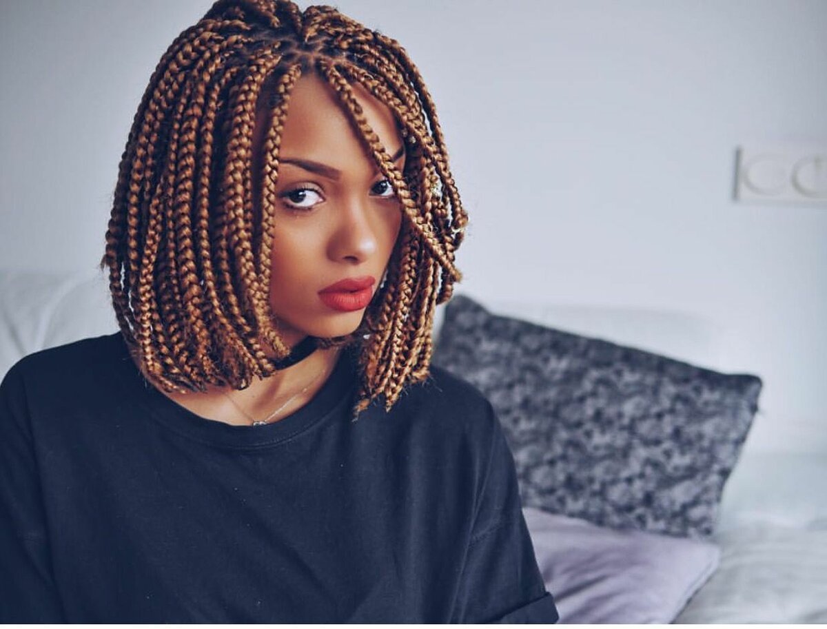 Афрокосы Box Braids