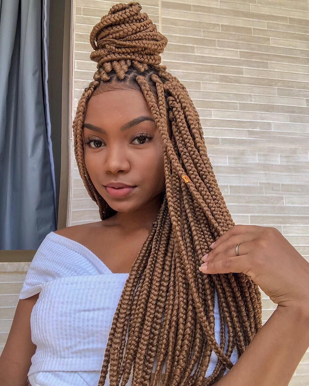Афрокосы Box Braids