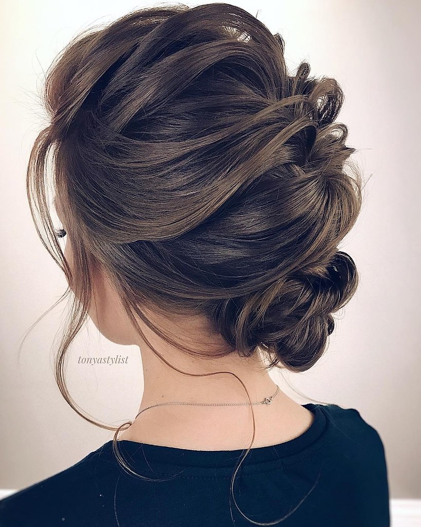 Собранные прически на длинные