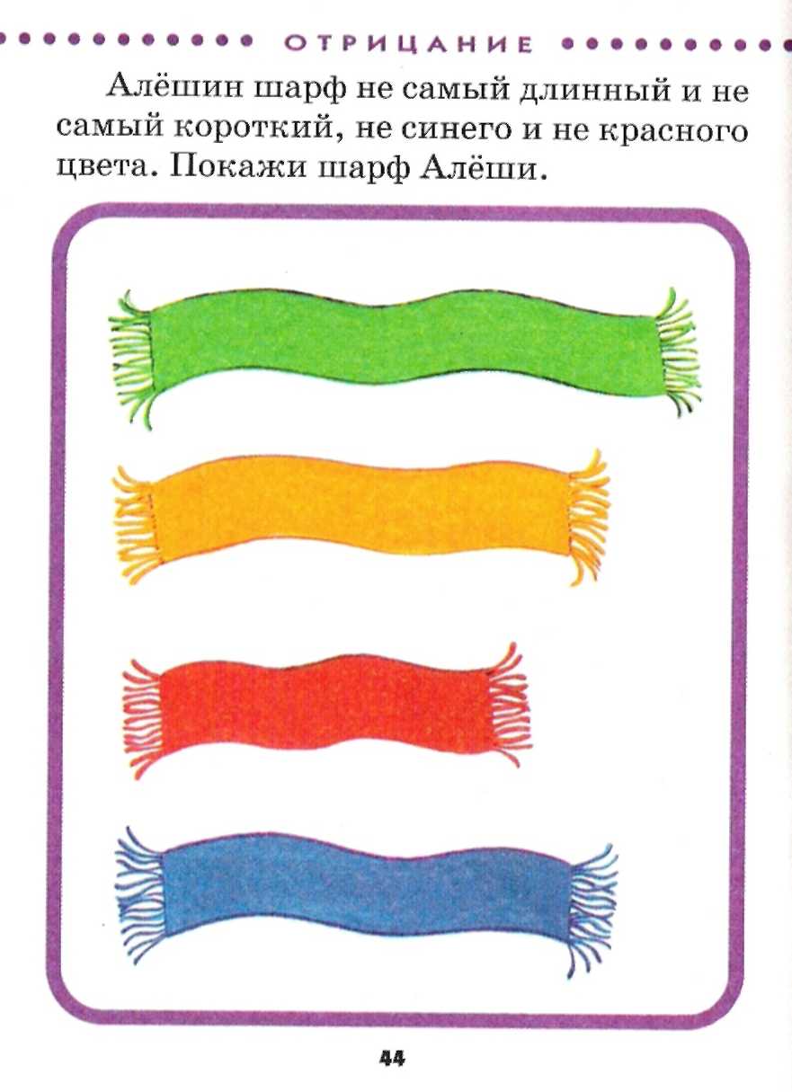 Шарфик длинный и короткий