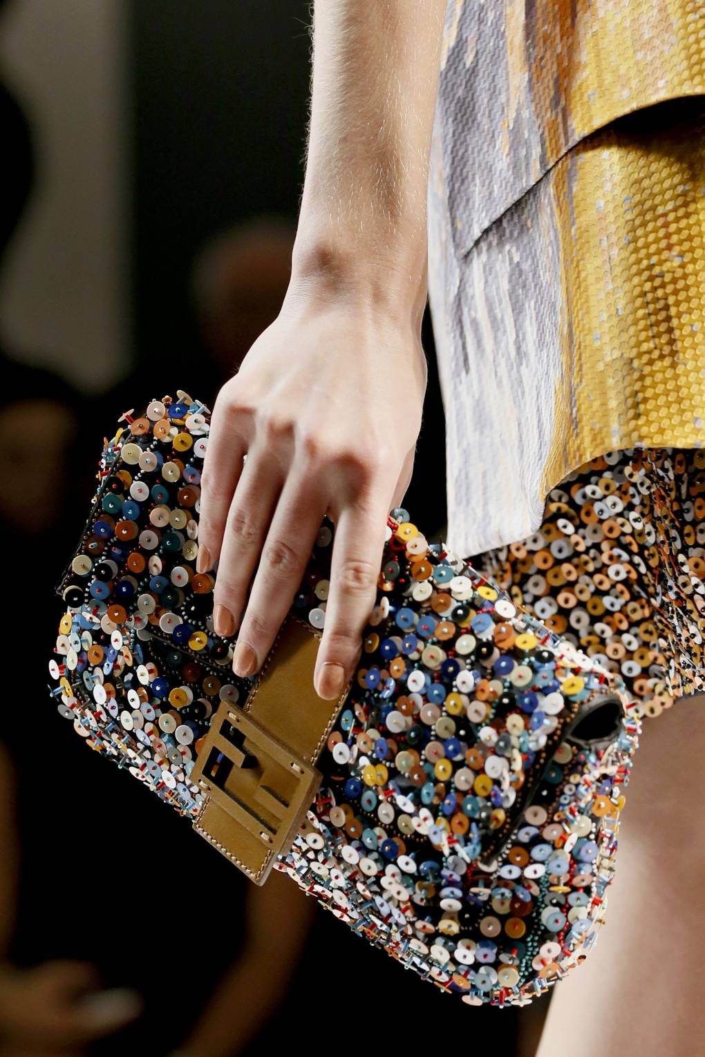Сумка Fendi Baguette фурнитура
