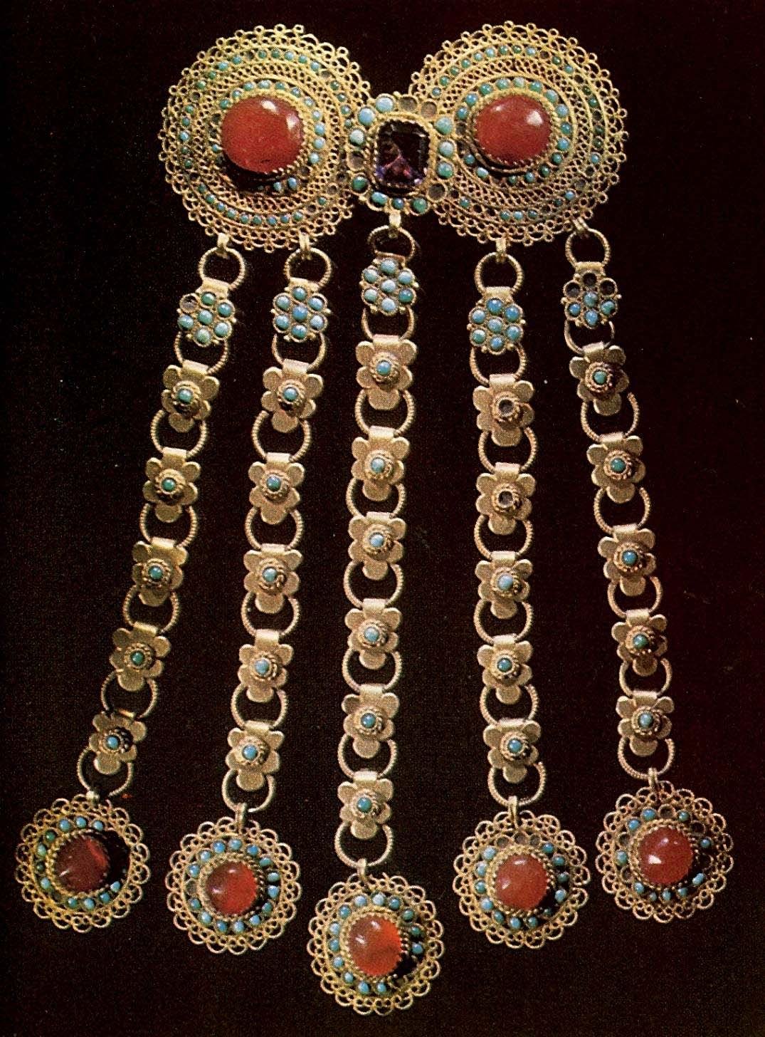 Чулпы украшения татарские