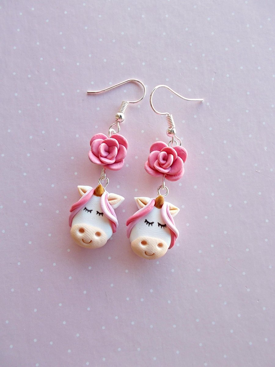 Серёжки из полимерной глины
