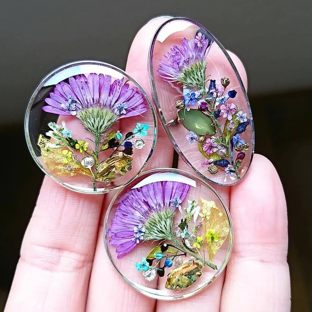 Epoxy Resin Art бижутерия