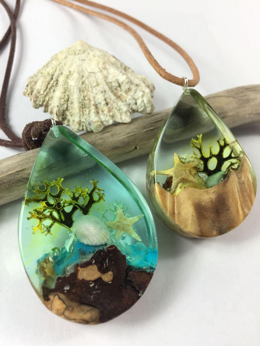 Epoxy Resin Art бижутерия