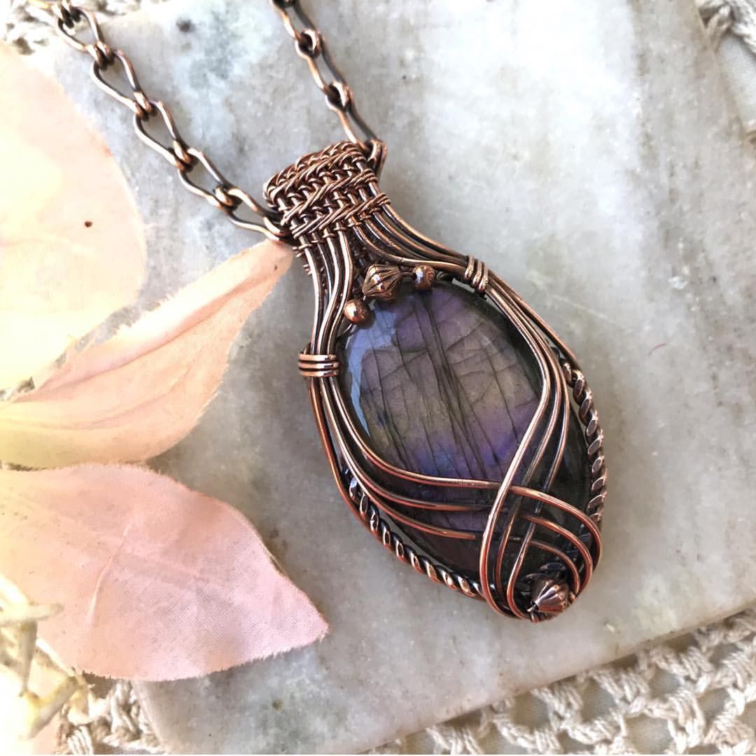 Wire Wrap оплетение кабошона