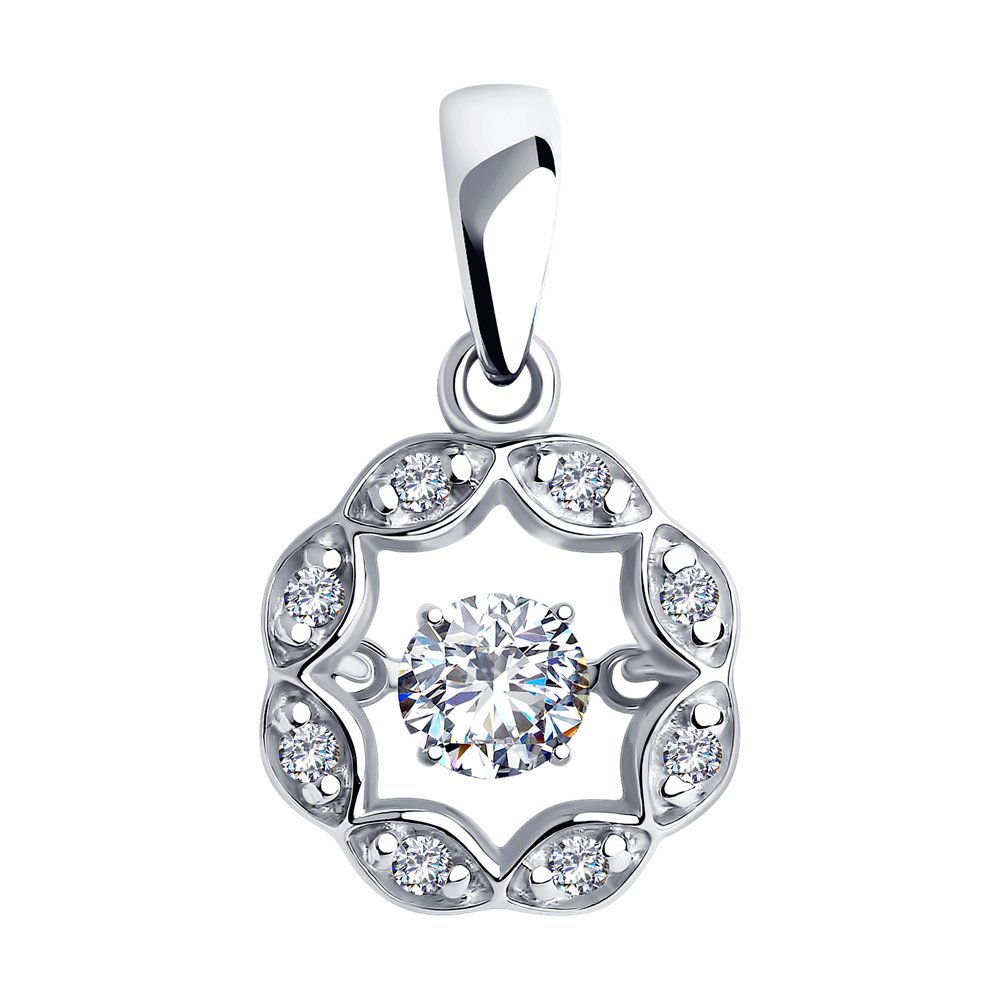 SOKOLOV подвеска из серебра со Swarovski Zirconia 89030049