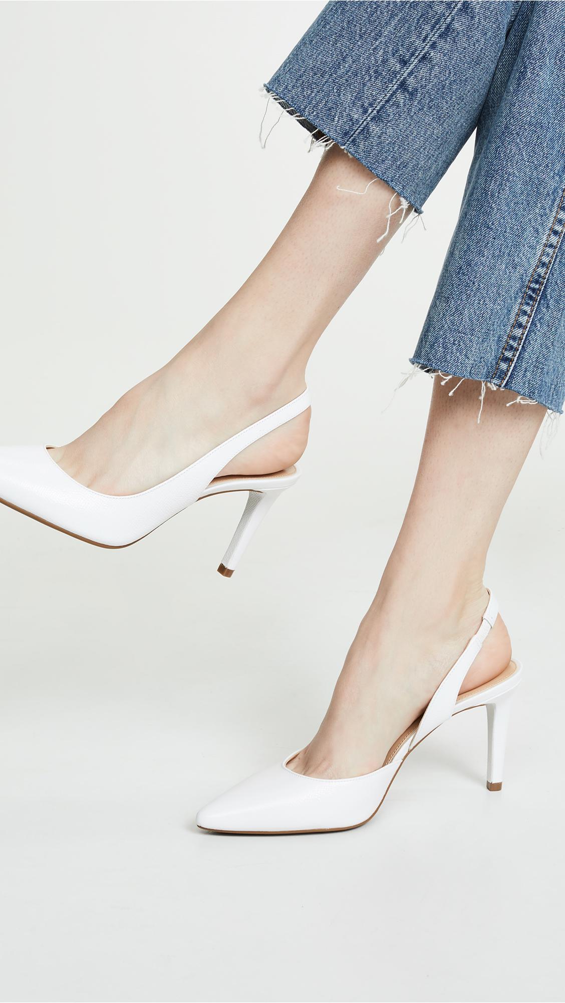 Туфли Michael Kors черно белые
