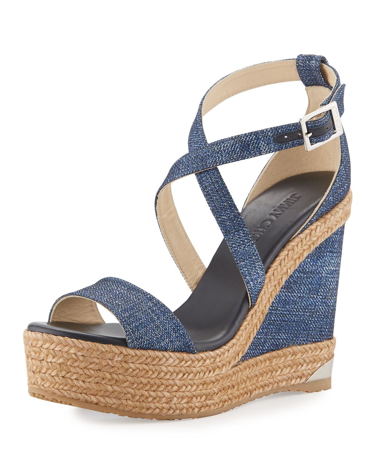 Джинсовые сабо Jimmy Choo