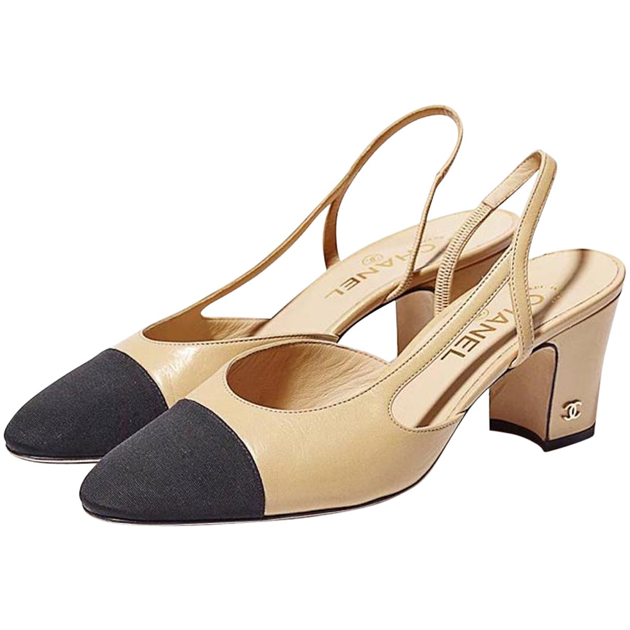 Шанель лодочки Slingback