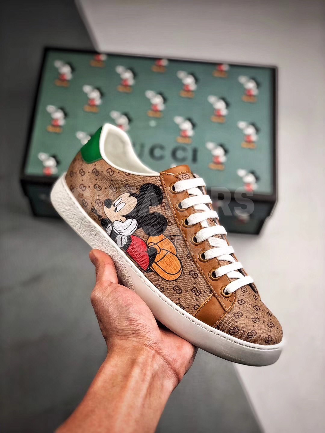 Gucci кеды Микки Маус