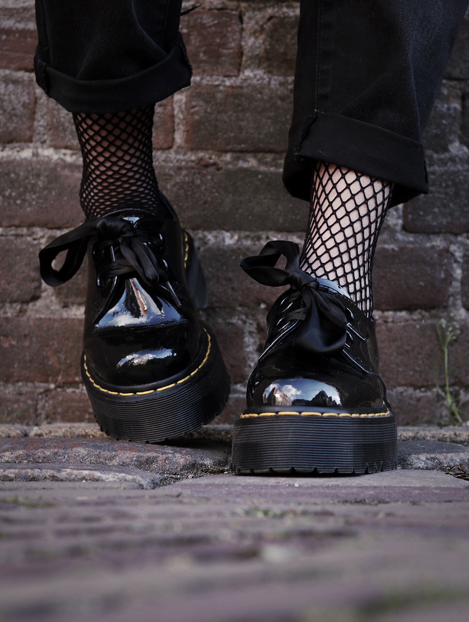 Dr Martens 1461 на платформе