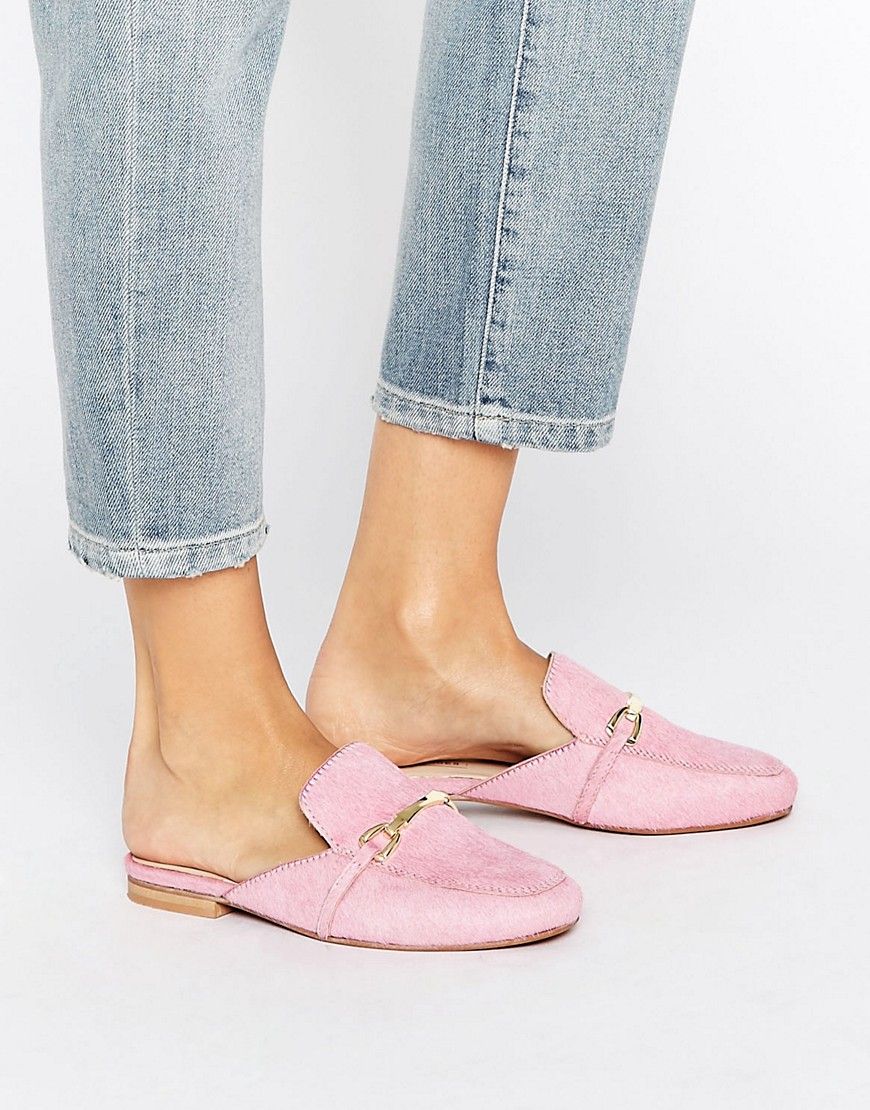 Белые сабо мюли ASOS