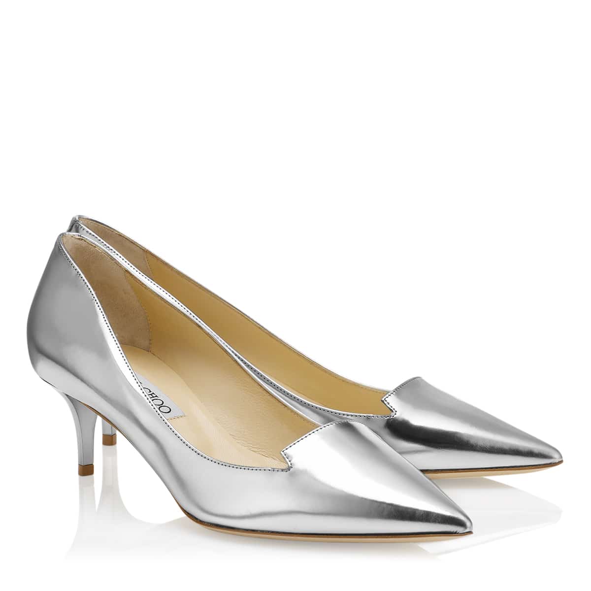 Jimmy Choo серебристые туфли