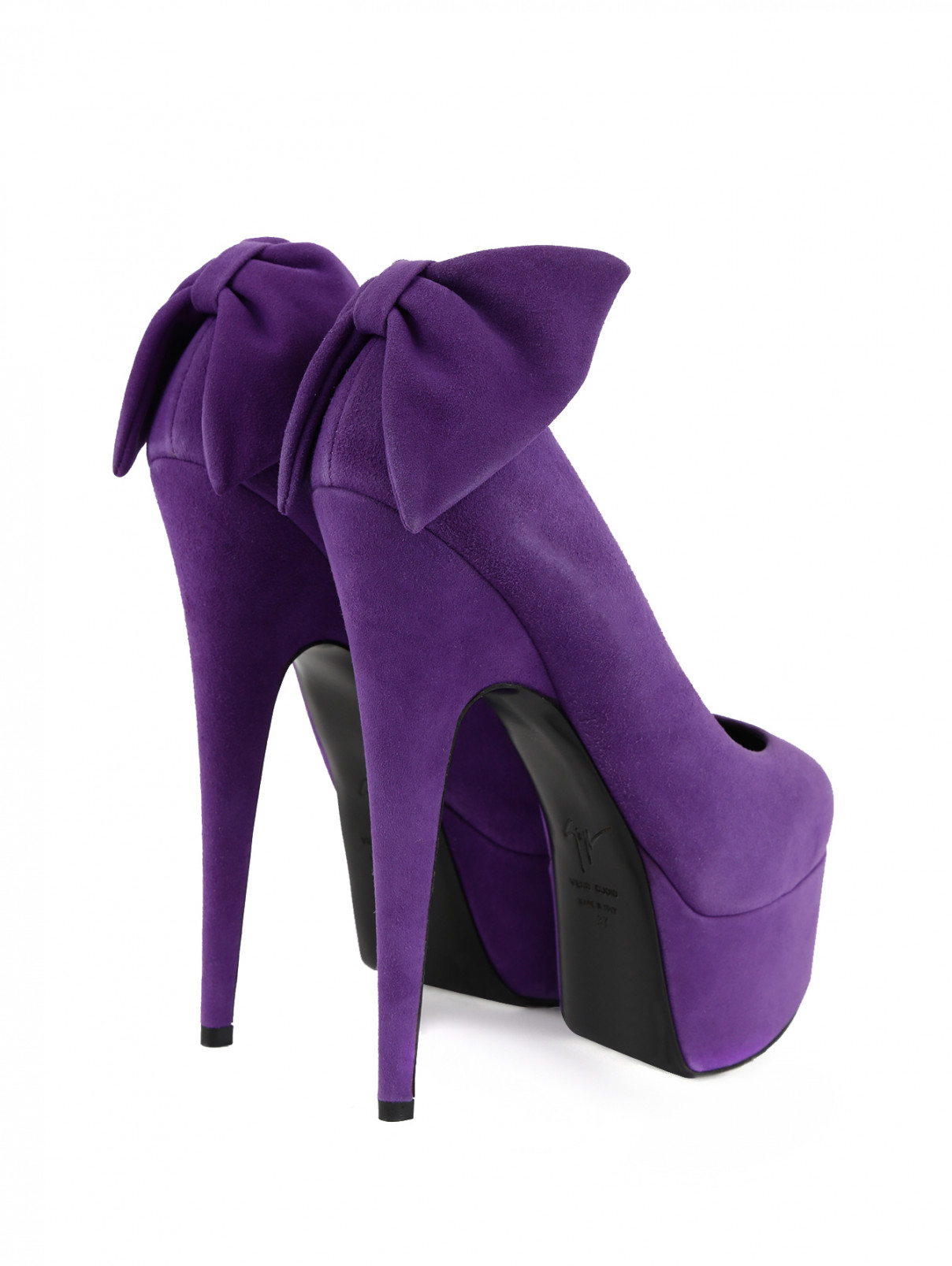 Фиолетовые туфли