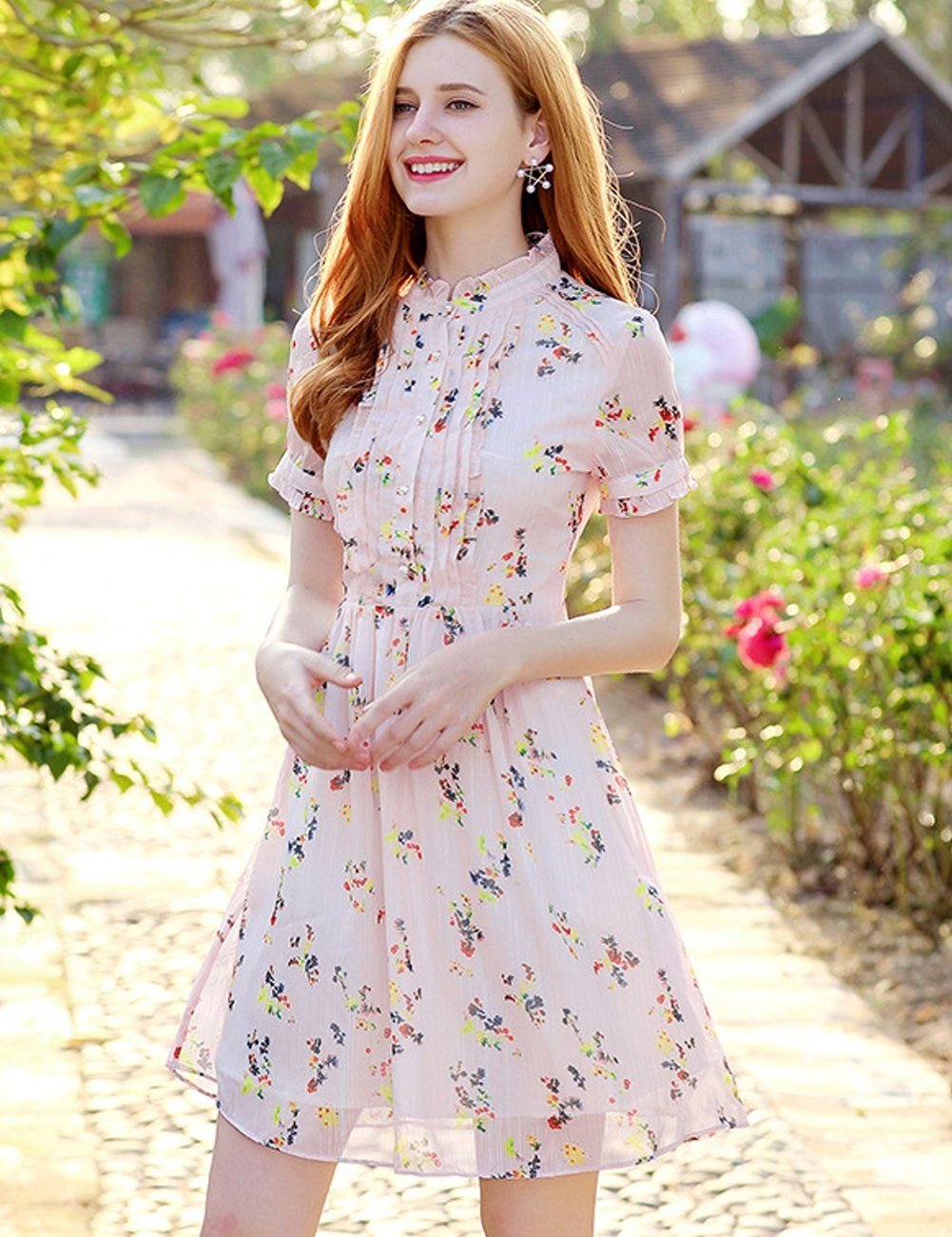 Нежное летнее платье