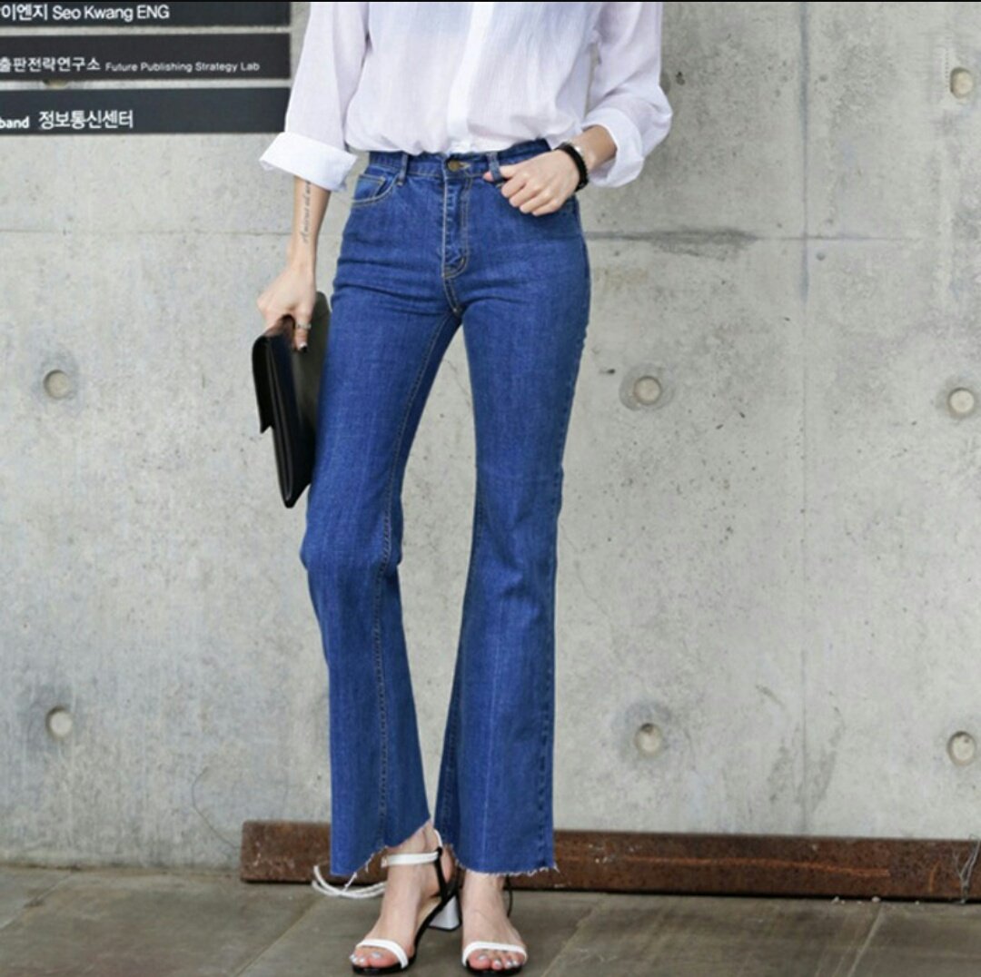Джинсы wide Leg High Waist