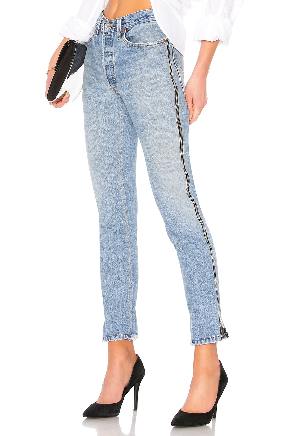 Levis High Rise Ankle
