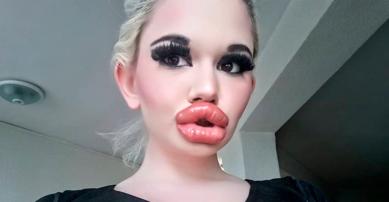 Андреа Иванова самые большие губы