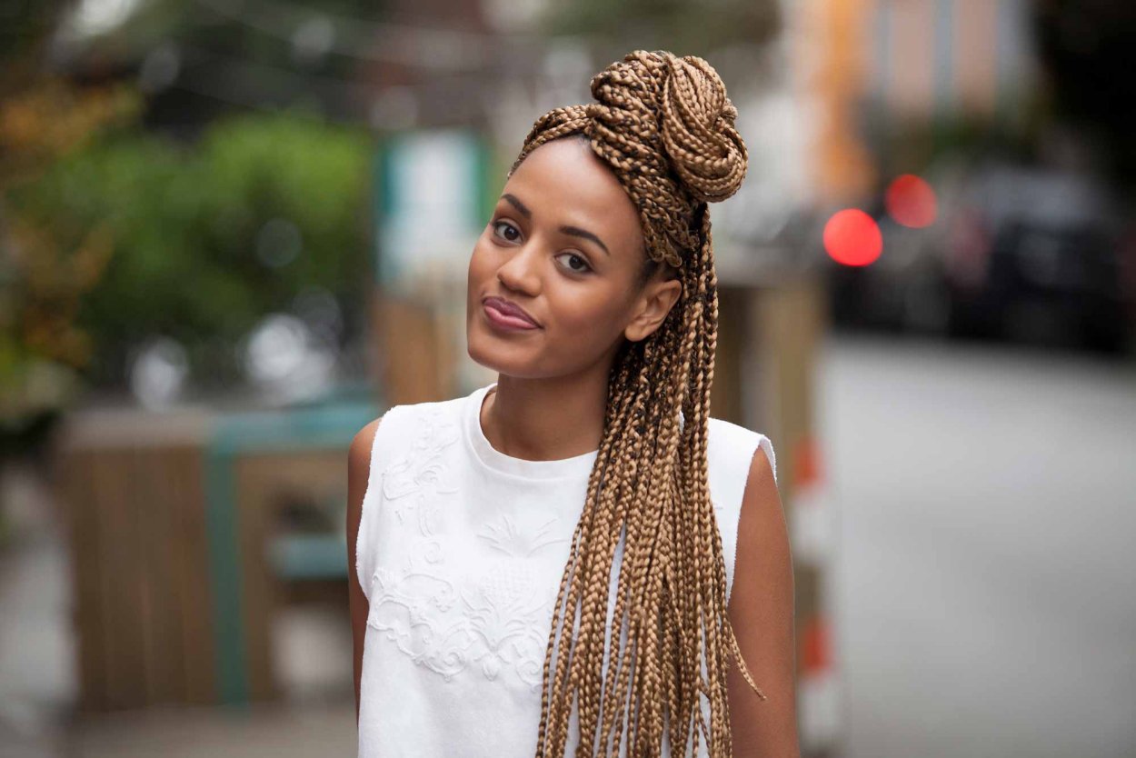 Афрокосы Box Braids
