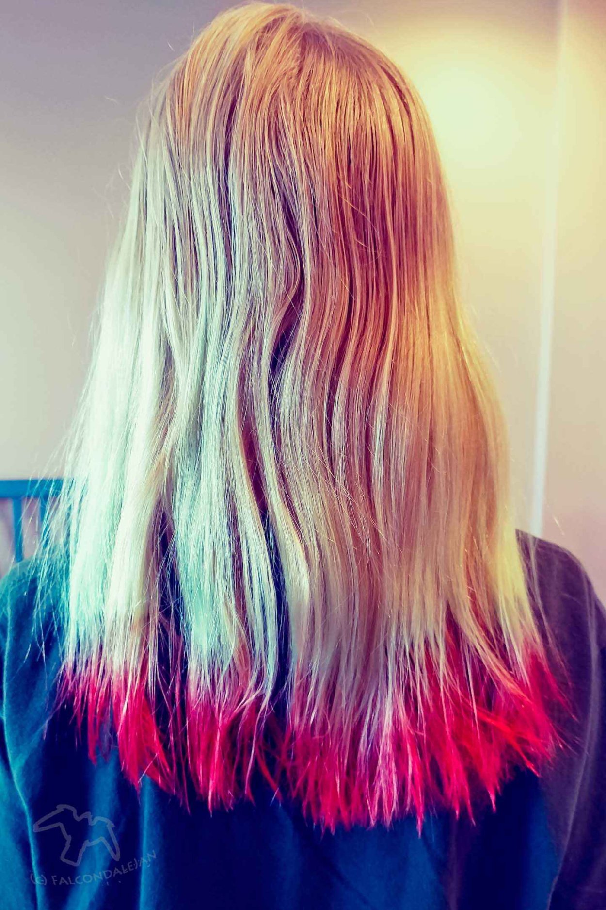 Dip Dye окрашивание волос