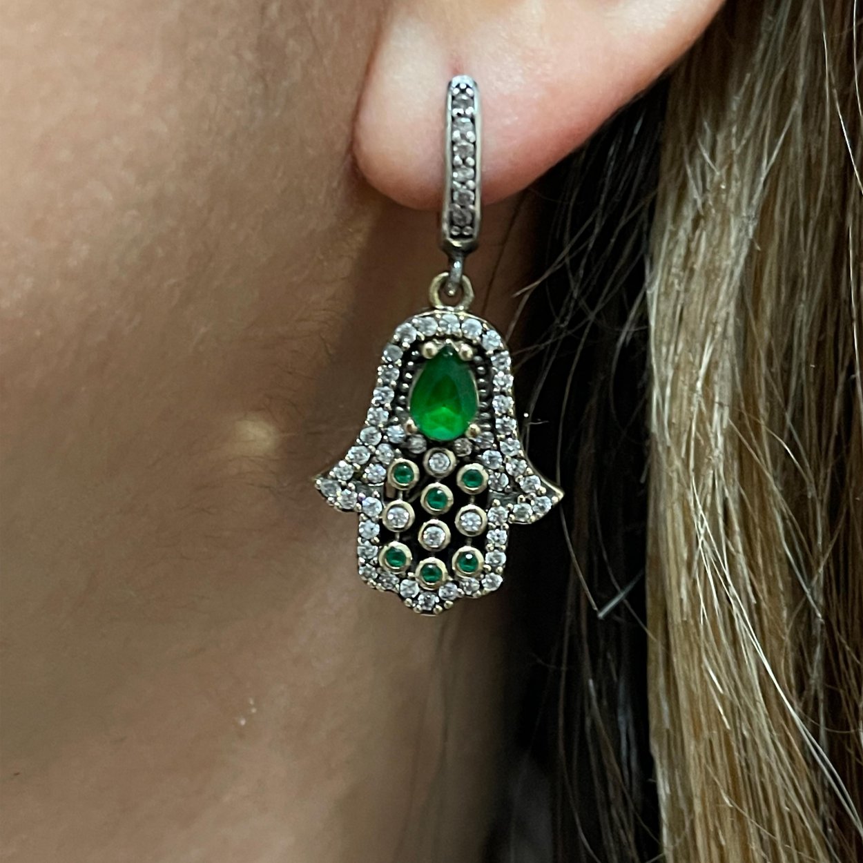 Серьги аутентичные казахские