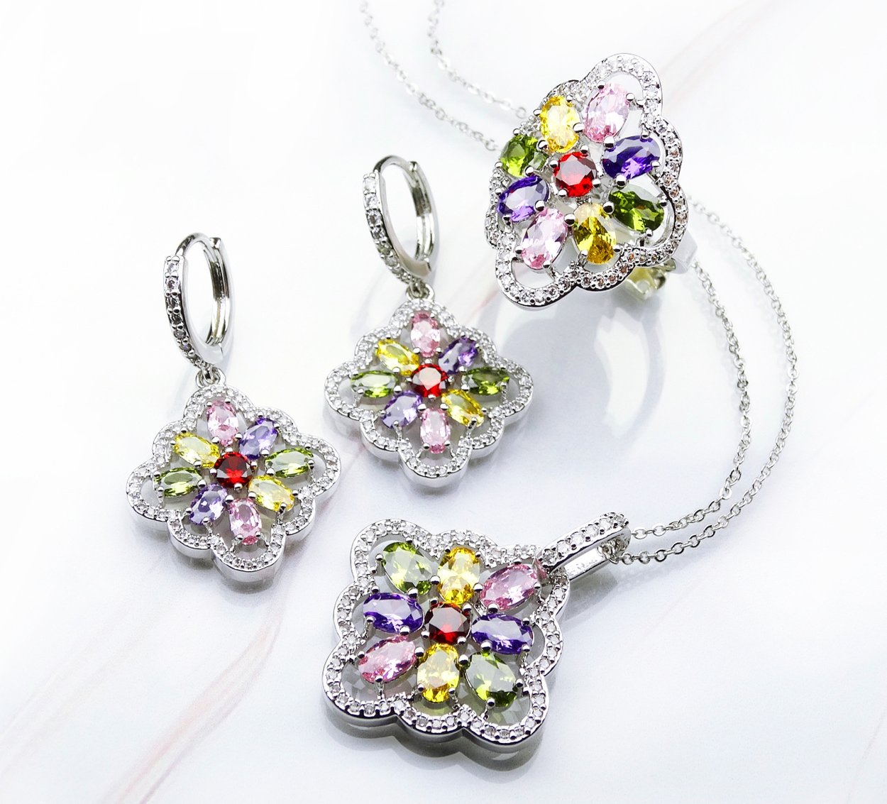 Graff Lotus Earrings