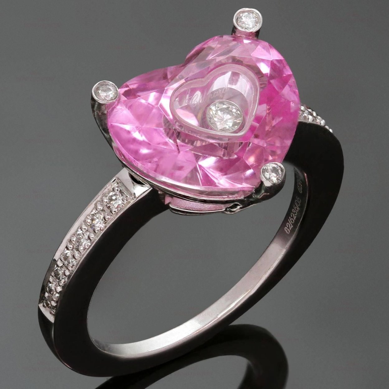 Chopard Happy Pink Heart & Diamond