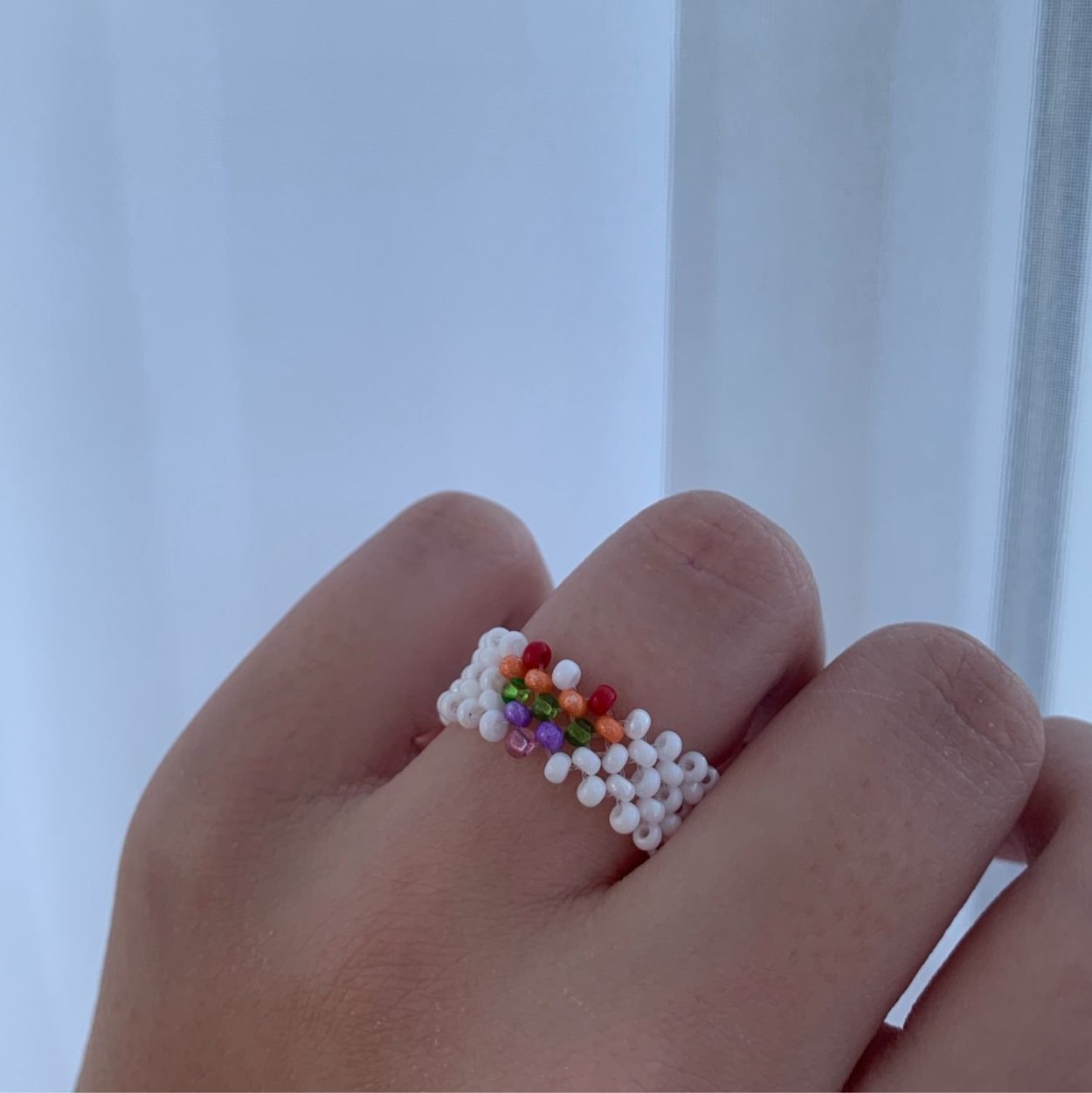 Кольца из бисера