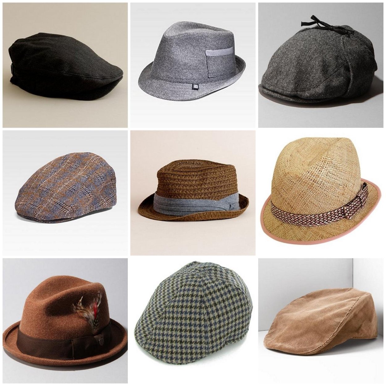 Кепка мужская Fedora