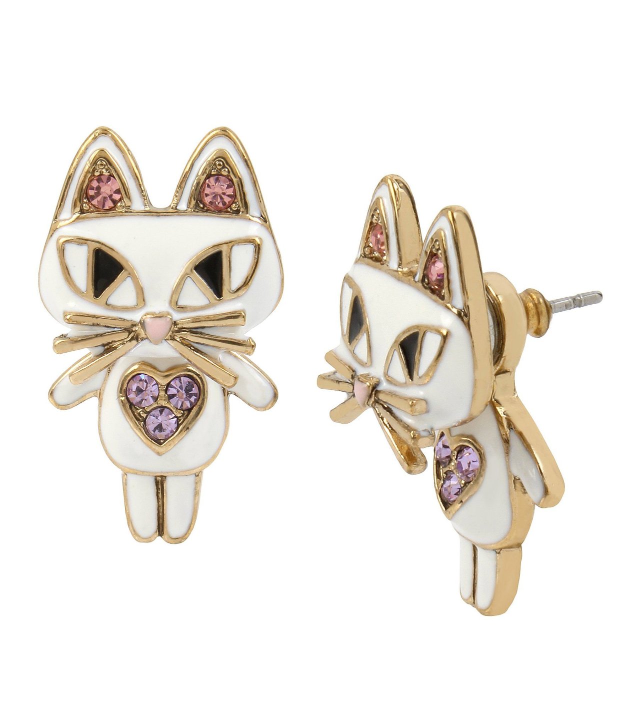 Серёжки с кошечками