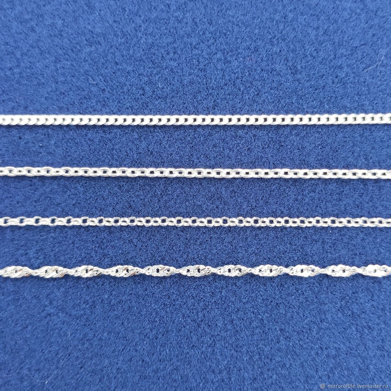 Цепочка серебряная 45 см