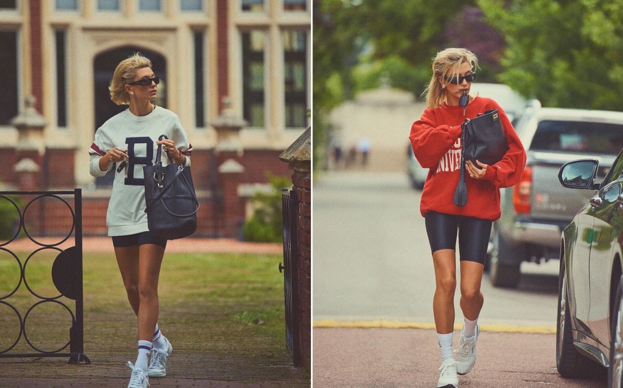 Hailey Bieber Nike