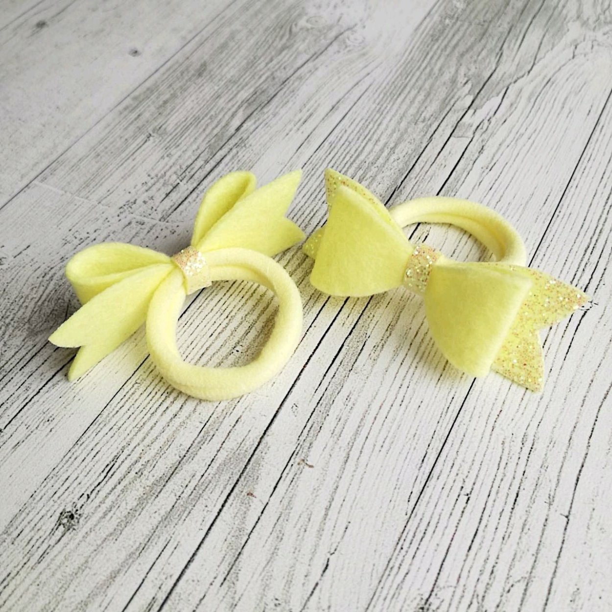 Заколки из фетра