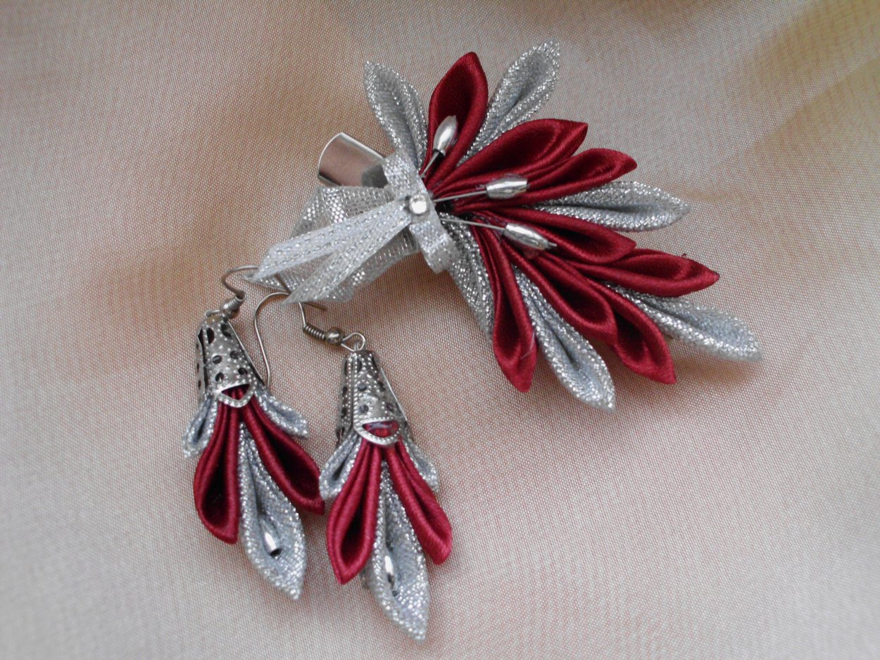 Украшения канзаши