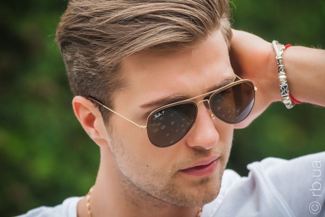 Авиаторы ray ban Aviator мужские