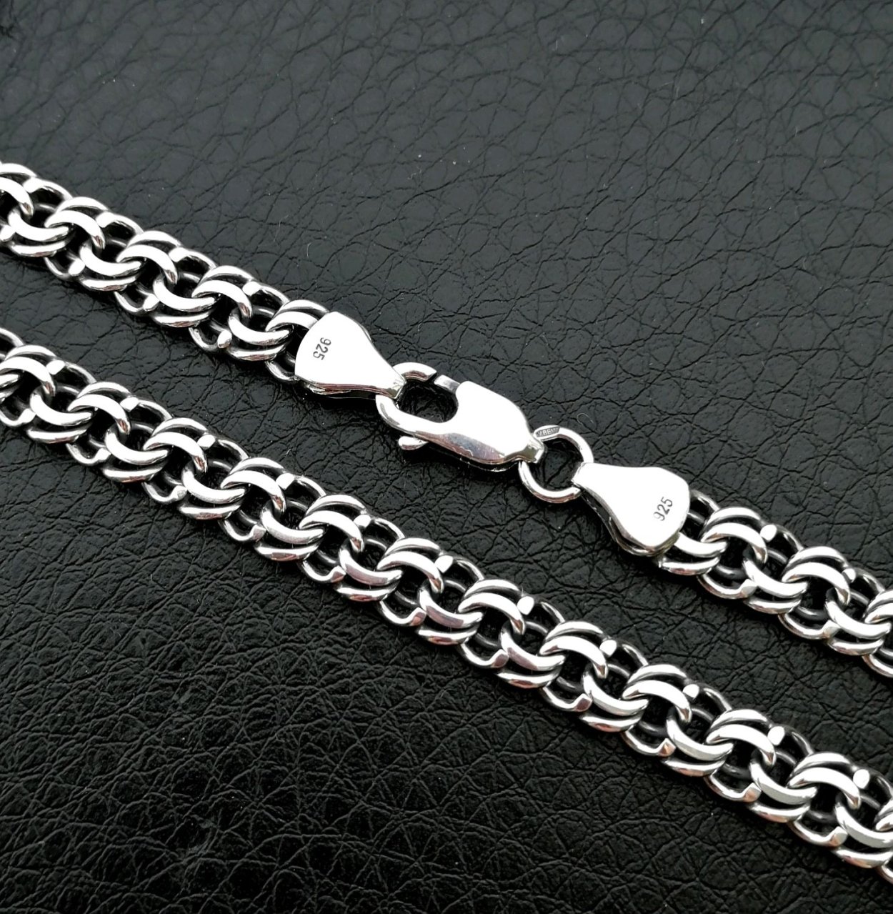 Серебро 925 цепь бисмарк