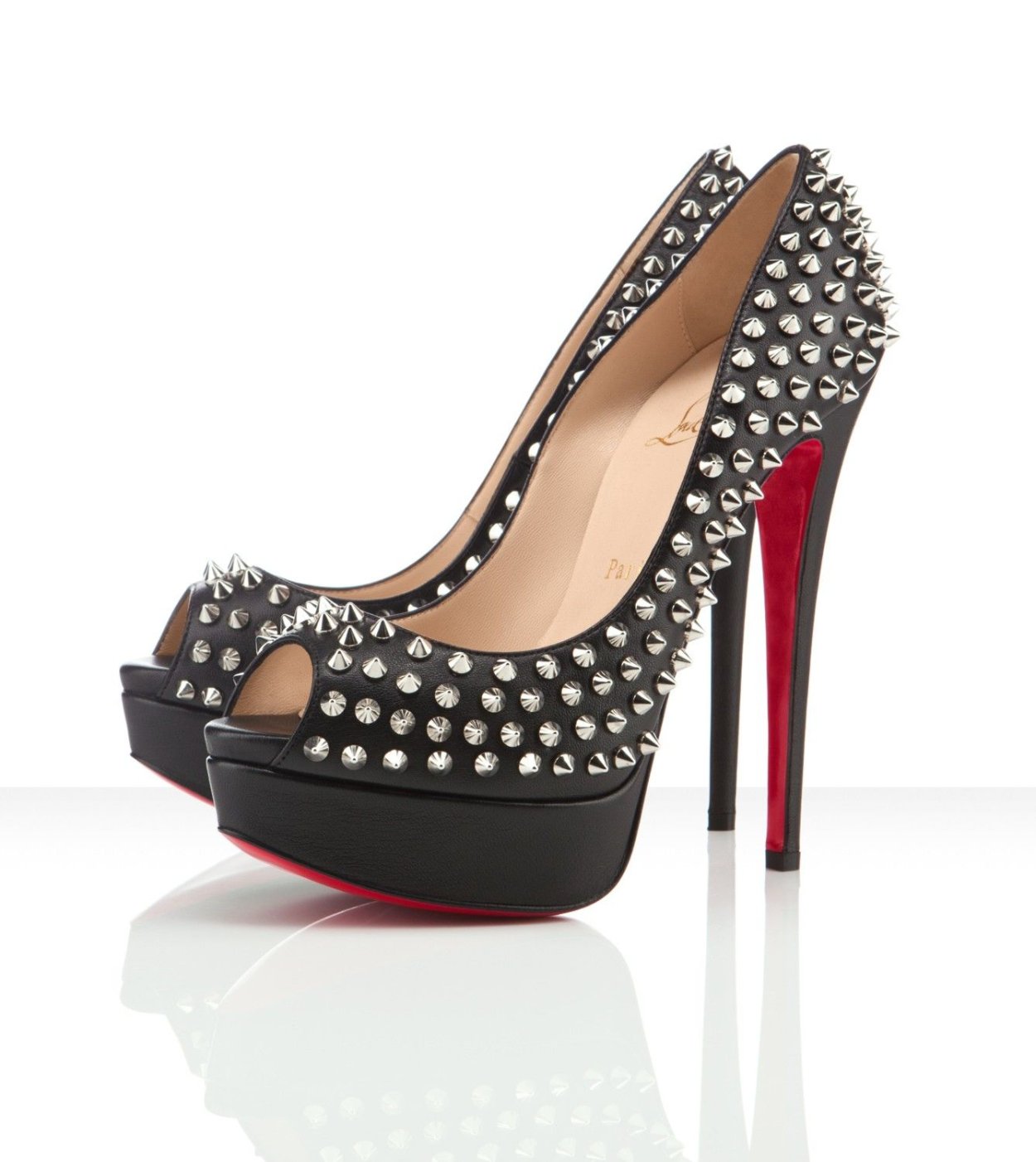 Christian louboutin Peep Toe Heels