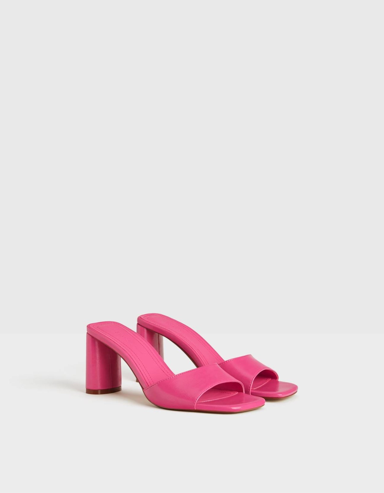 Мюли Zara фуксия