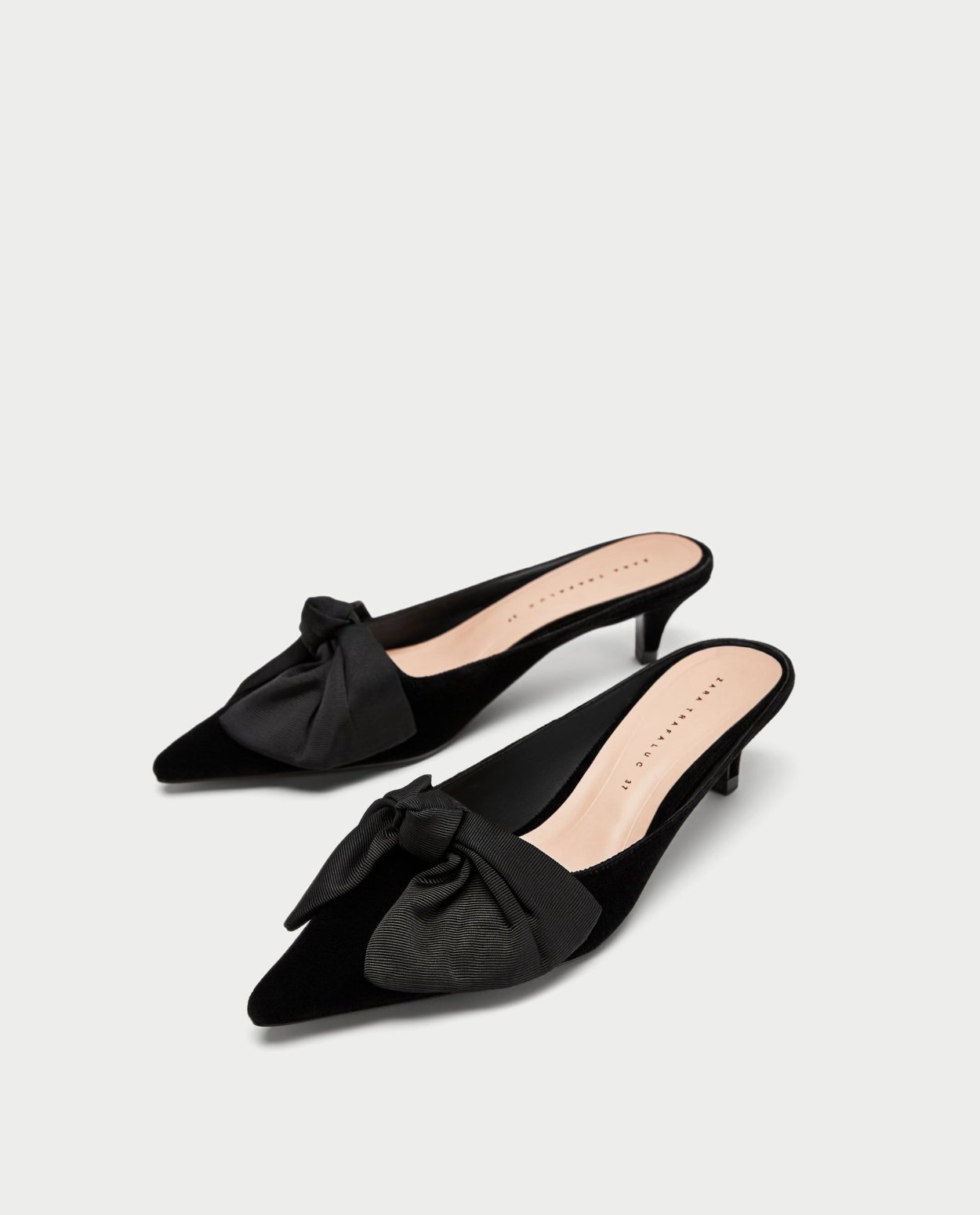 Мюли Zara фуксия