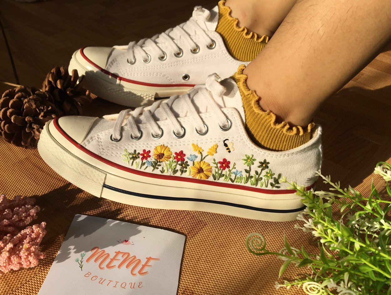 Кеды Converse Chuck Taylor 70 Floral Embroidery