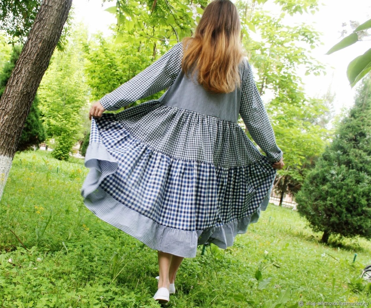 Платье бохо для полных женщин